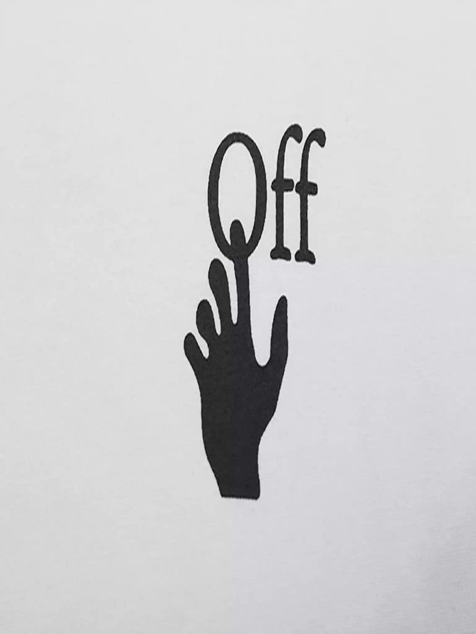 WHITE CARAVAGGIO PAINTING S/S T-SHIRT - OWS017 WHITE CARAVAGGIO PAINTING S/S T-SHIRT