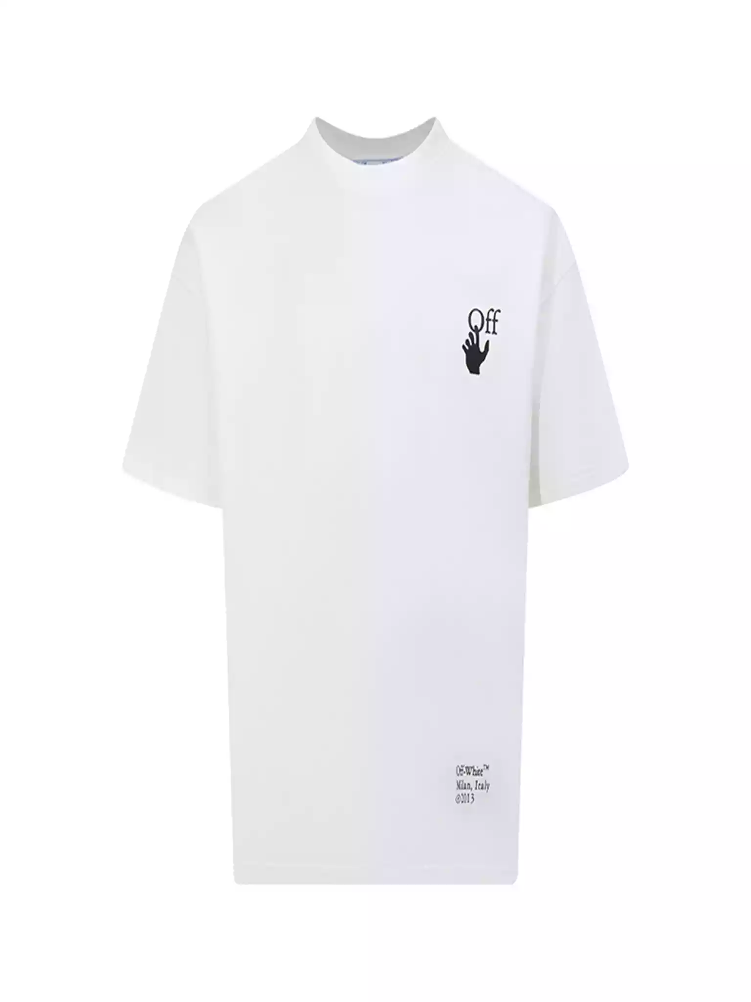WHITE CARAVAGGIO PAINTING S/S T-SHIRT - OWS017 WHITE CARAVAGGIO PAINTING S/S T-SHIRT