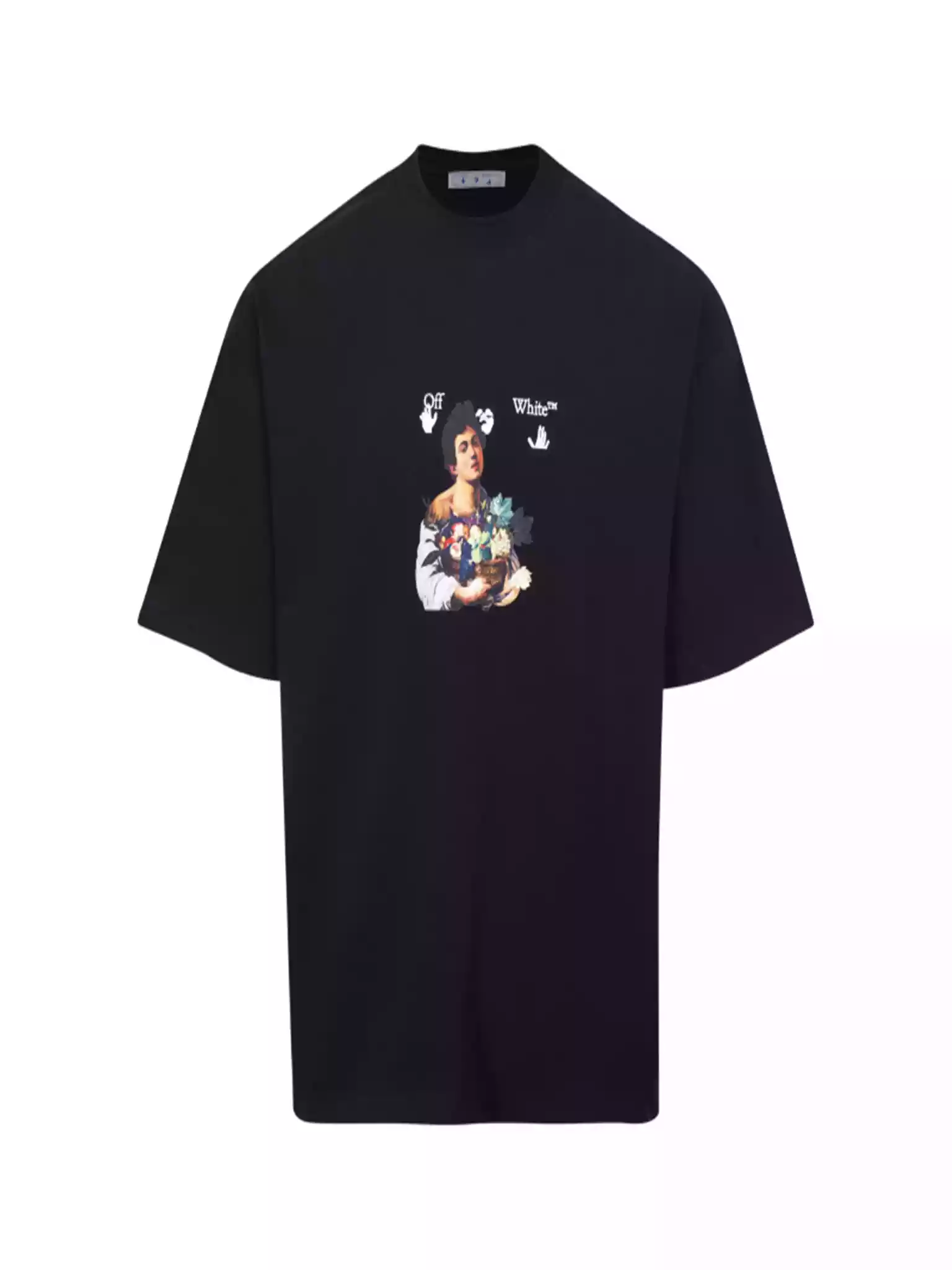 CARAVAGGIO BOY S/S T-SHIRT IN BLACK - OWS020 CARAVAGGIO BOY S/S T-SHIRT IN BLACK