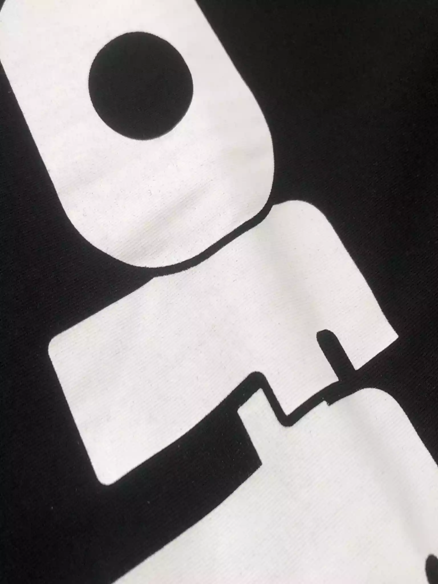 BLACK TYPE GRAPHIC S/S T-SHIRT IN BLACK - OWS042 BLACK TYPE GRAPHIC S/S T-SHIRT IN BLACK