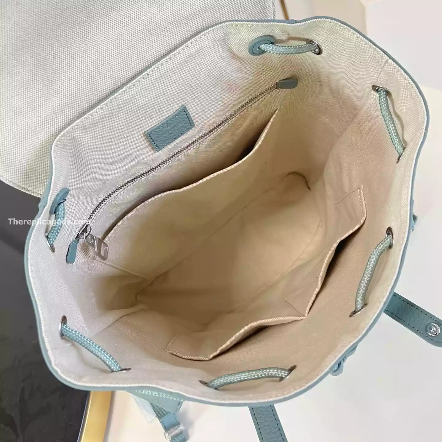 CHRISTOPHER MM BACKPACK MISTY LAKE GREEN MONOGRAM TAURILLON - LW310 CHRISTOPHER MM BACKPACK MISTY LAKE GREEN MONOGRAM TAURILLON