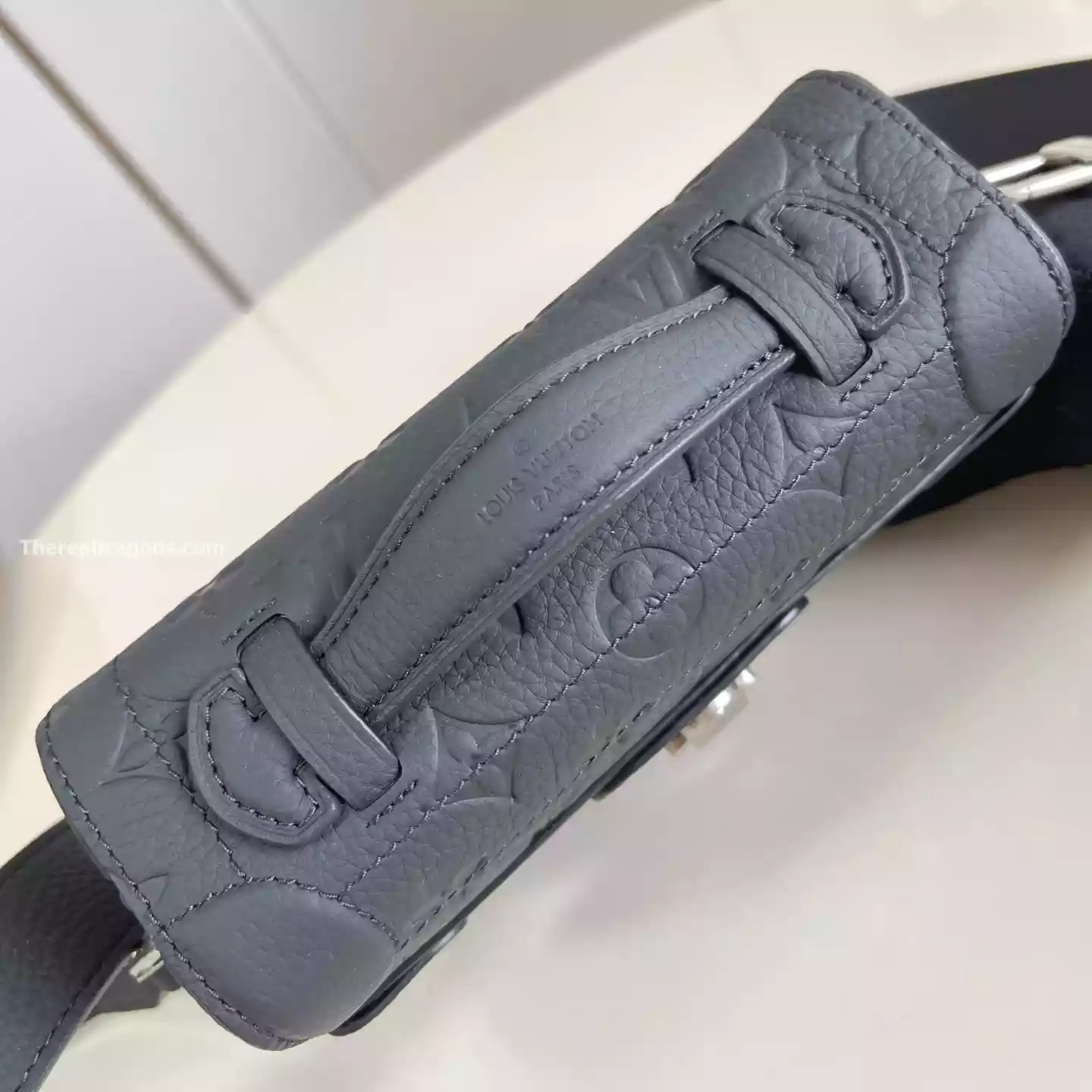 SOUL TRUNK CROSSBAG BLACK TAURILLON MONOGRAM - LW298 SOUL TRUNK CROSSBAG BLACK TAURILLON MONOGRAM