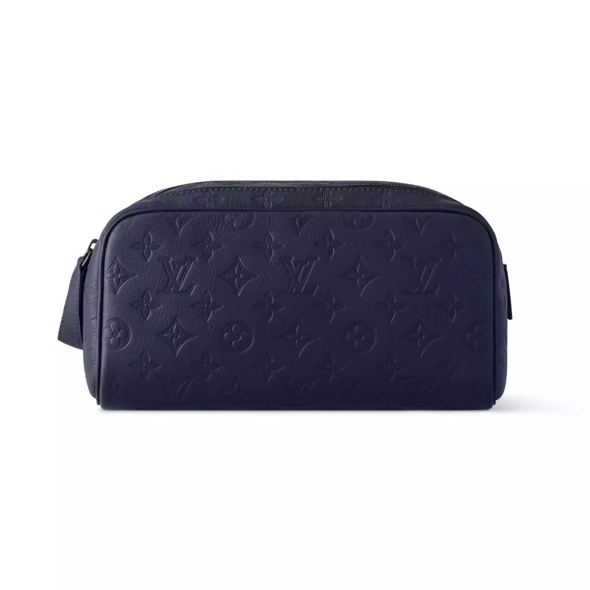 DOPP KIT NAVY BLUE MONOGRAM SHADOW - LW303 DOPP KIT NAVY BLUE MONOGRAM SHADOW