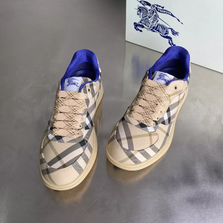 BURBERRY CHECK TERRACE SNEAKERS - BBR037