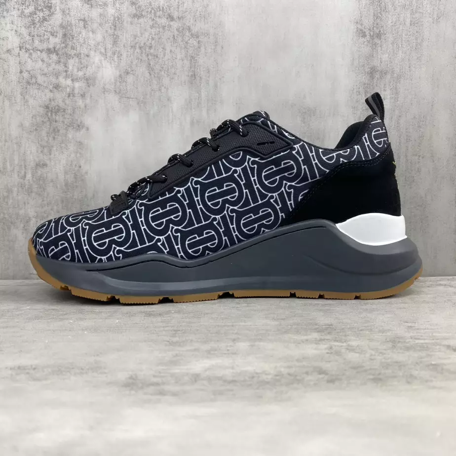 BURBERRY PLATFORM SNEAKERS - BBR059