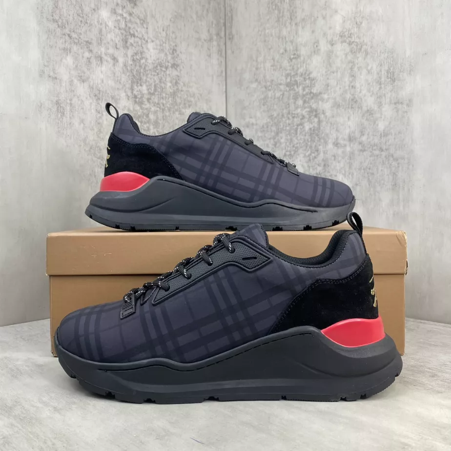 BURBERRY PLATFORM SNEAKERS - BBR064