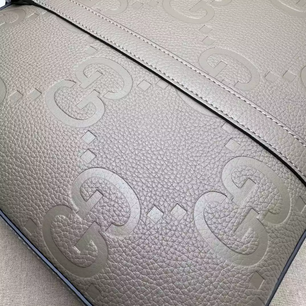 Gucci Jumbo GG Briefcase Documnets Bag Brown Leather - BG072 Gucci Jumbo GG Briefcase Documnets Bag Brown Leather