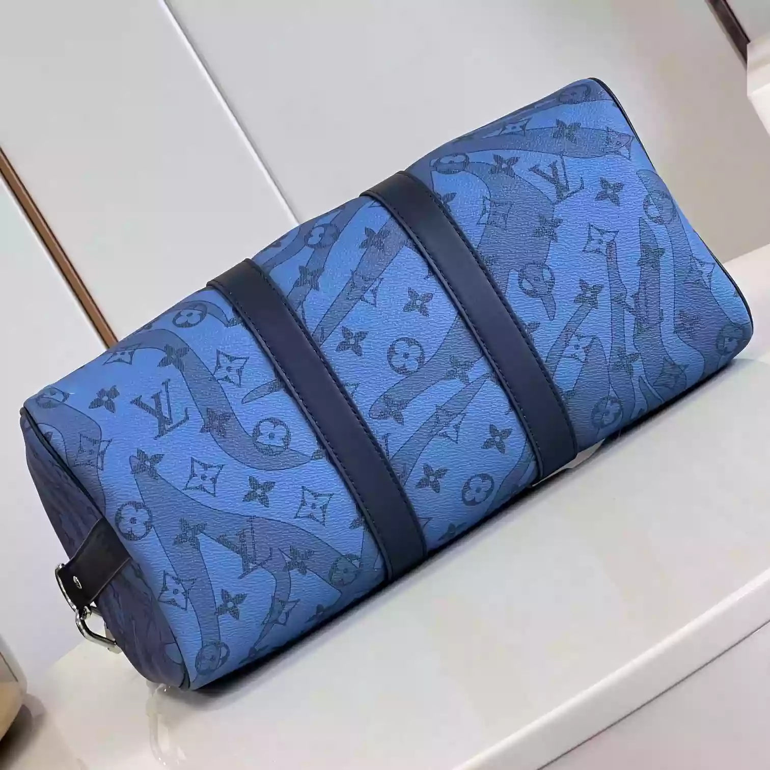KEEPALL BANDOULIERE 35 BAG MONOGRAM CANVAS M22573 - LW379 DISCOVERY BACKPACK PM SKY BLUE MONOGRAM CANVAS