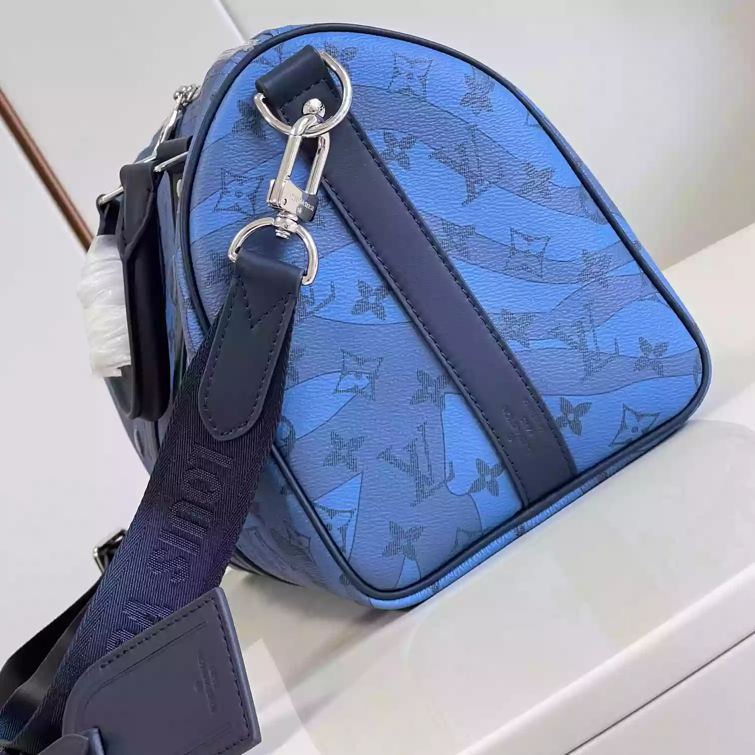 KEEPALL BANDOULIERE 35 BAG MONOGRAM CANVAS M22573 - LW379 DISCOVERY BACKPACK PM SKY BLUE MONOGRAM CANVAS