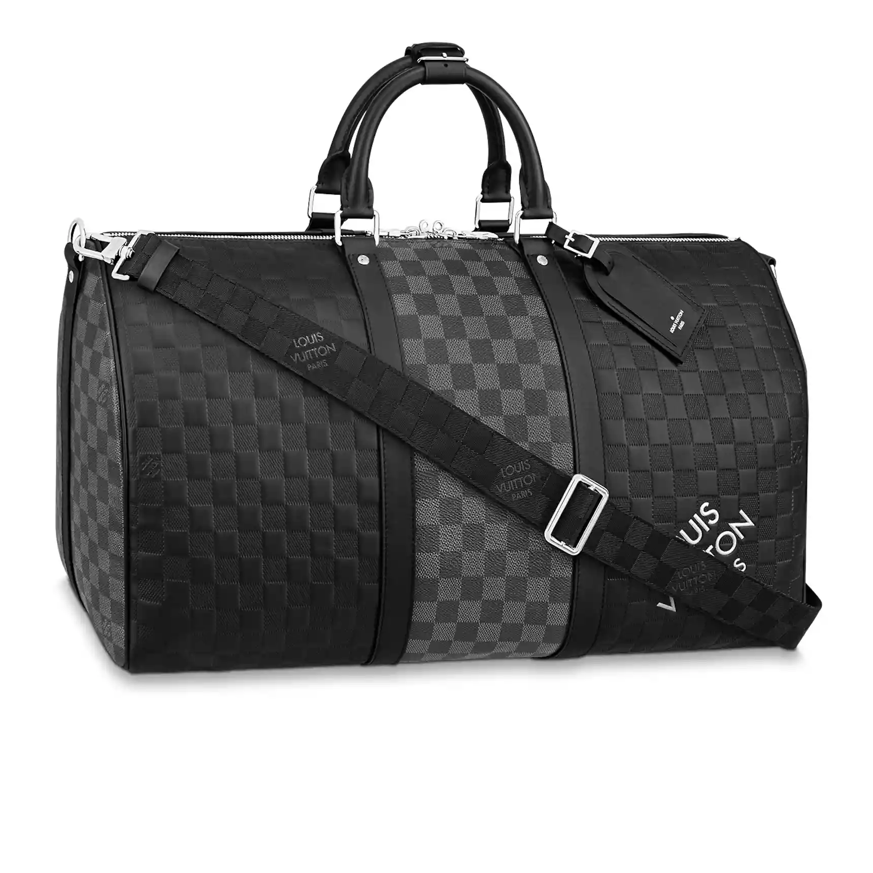 KEEPALL BANDOULIERE 50 BAG BLACK GRAPHITE N40443 - LW367 DISCOVERY BACKPACK PM SKY BLUE MONOGRAM CANVAS