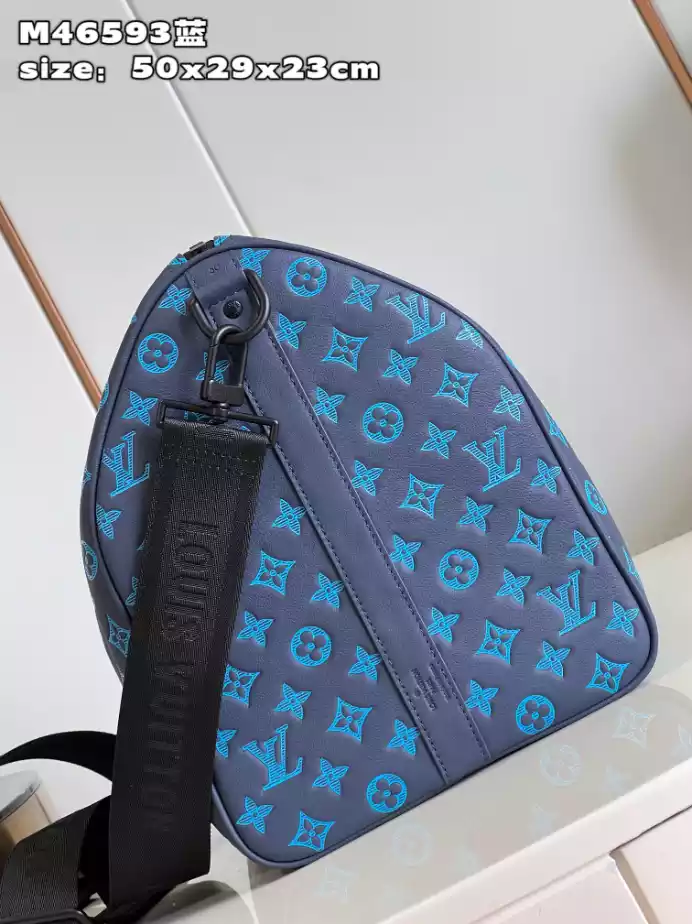 KEEPALL BANDOULIERE 50 MONOGRAM SHADOW M46593 - LW373 DISCOVERY BACKPACK PM SKY BLUE MONOGRAM CANVAS