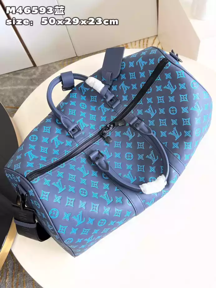 KEEPALL BANDOULIERE 50 MONOGRAM SHADOW M46593 - LW373 DISCOVERY BACKPACK PM SKY BLUE MONOGRAM CANVAS
