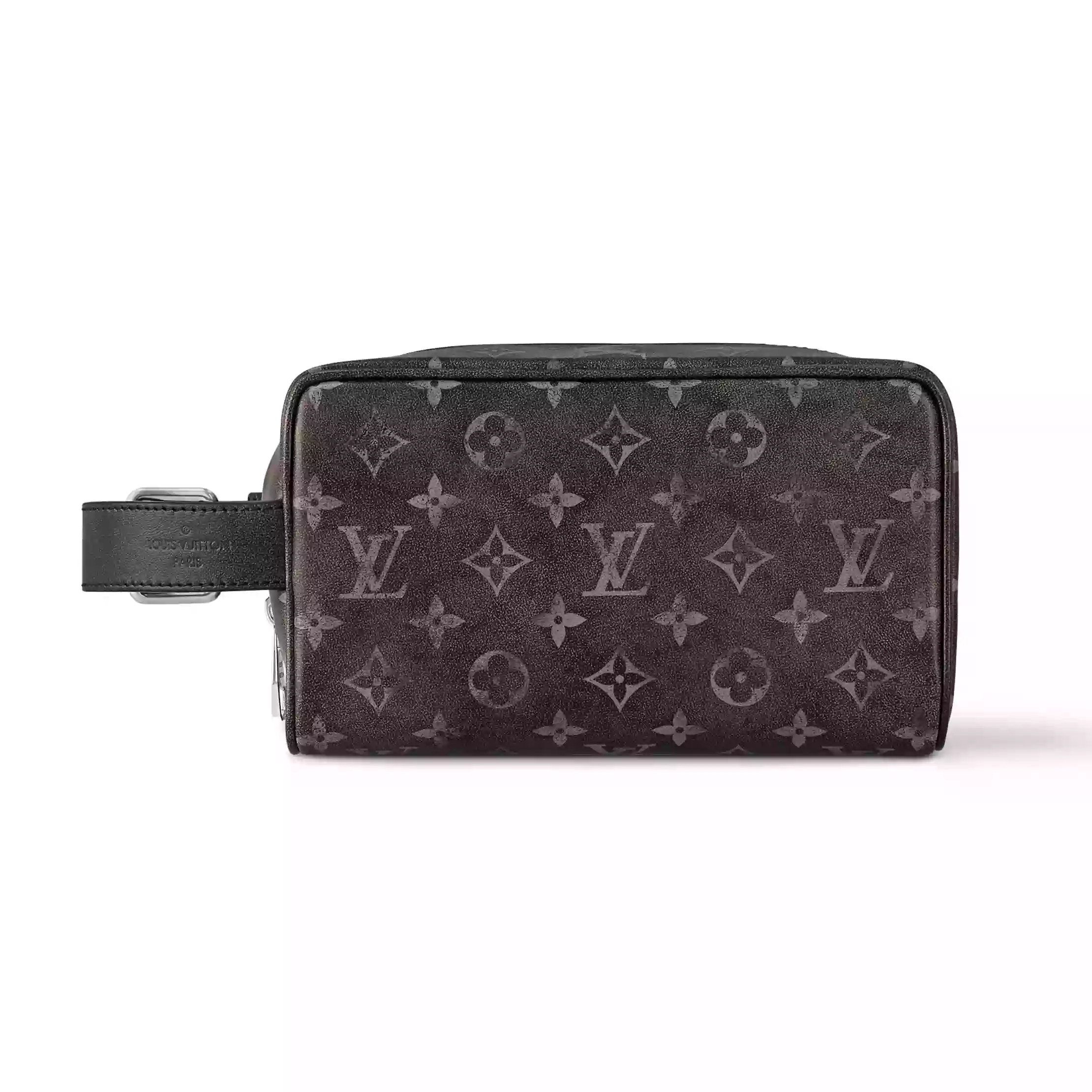 LOCKER DOPP KIT BLACK BRUSHED MONOGRAM COWHIDE LEATHER M11670 - LW399 DISCOVERY BACKPACK PM SKY BLUE MONOGRAM CANVAS