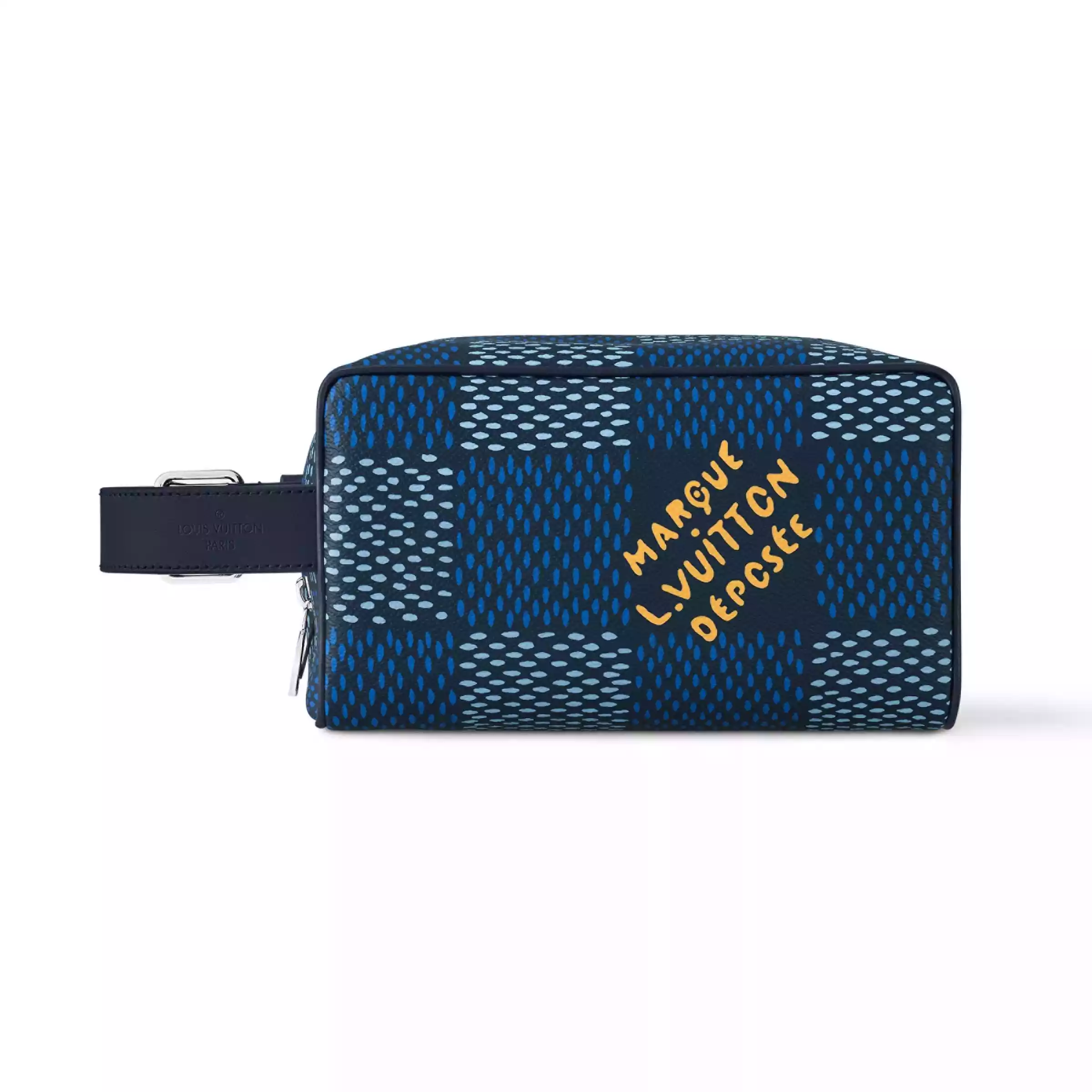 LOCKER DOPP KIT BLUE DAMIER HERITAGE COATED CANVAS N40747 - LW400 DISCOVERY BACKPACK PM SKY BLUE MONOGRAM CANVAS