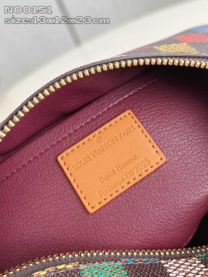 LOCKER DOPP KIT DAMIER EBENE CANVAS N00151 - LW391 DISCOVERY BACKPACK PM SKY BLUE MONOGRAM CANVAS