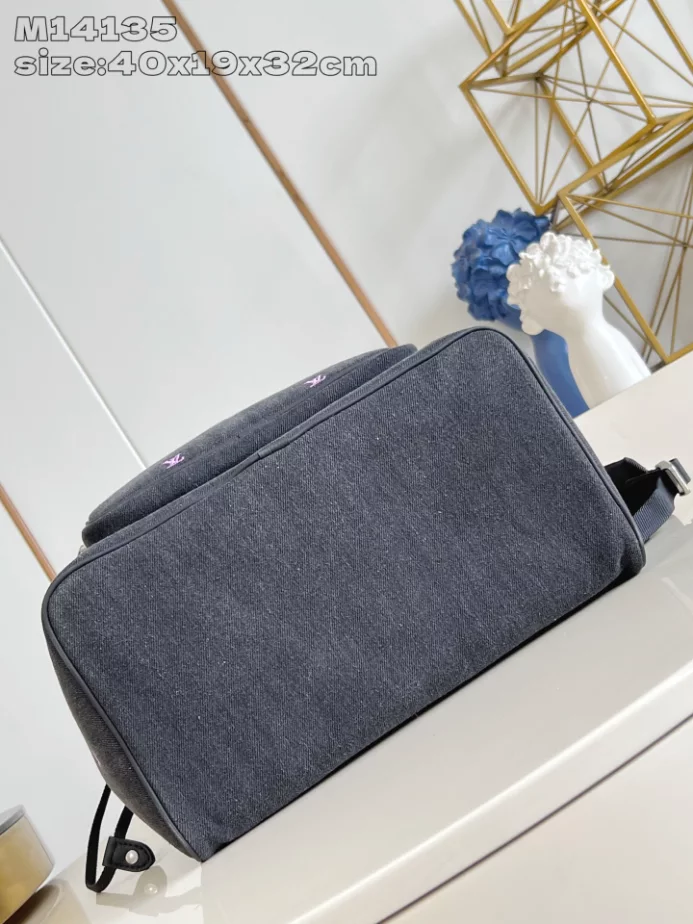 MONTSOURIS BACKPACK MONOGRAM OTHER CANVAS - LW336 DISCOVERY BACKPACK PM SKY BLUE MONOGRAM CANVAS