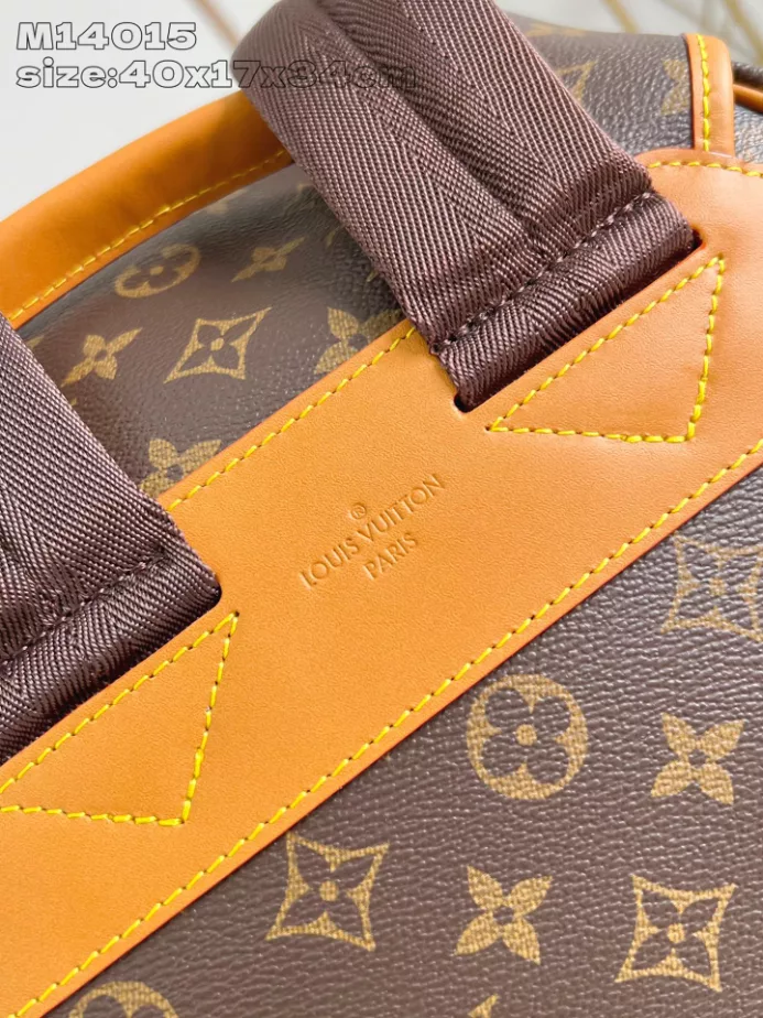 MONTSOURIS CARGO BACKPACK BROWN MONOGRAM CANVAS M14015 - LW332 DISCOVERY BACKPACK PM SKY BLUE MONOGRAM CANVAS