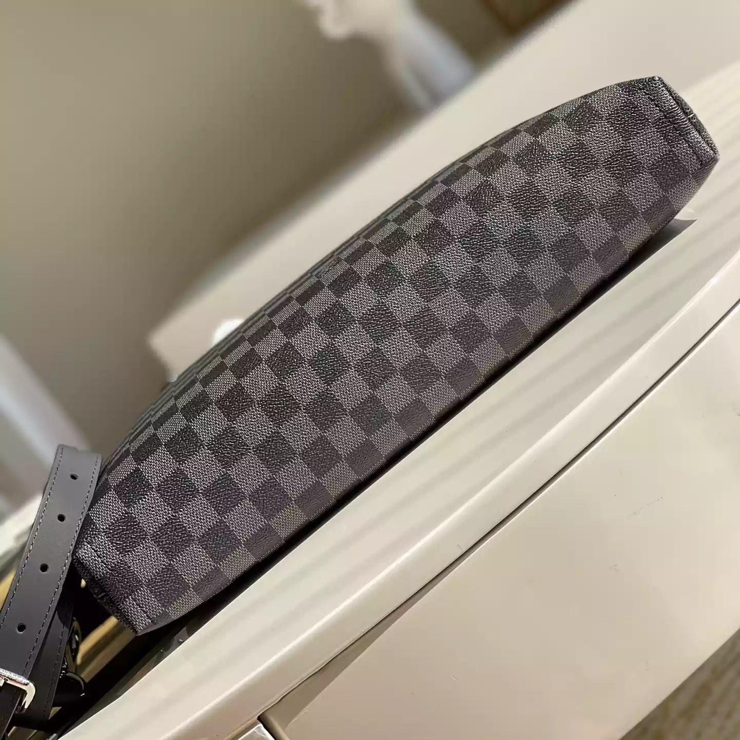 PORTE DOCUMENTS JOUR DAMIER GRAPHITE N48260 - LW324 DISCOVERY BACKPACK PM SKY BLUE MONOGRAM CANVAS