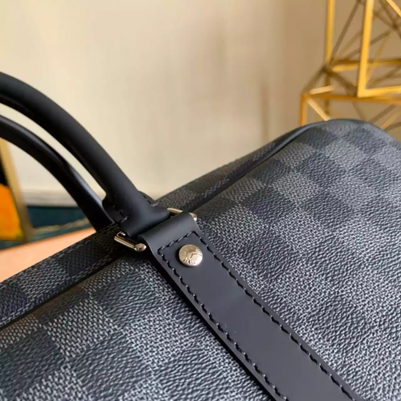 PORTE-DOCUMENTS VOYAGE DAMIER GRAPHITE CANVAS N41478 - LW327 DISCOVERY BACKPACK PM SKY BLUE MONOGRAM CANVAS