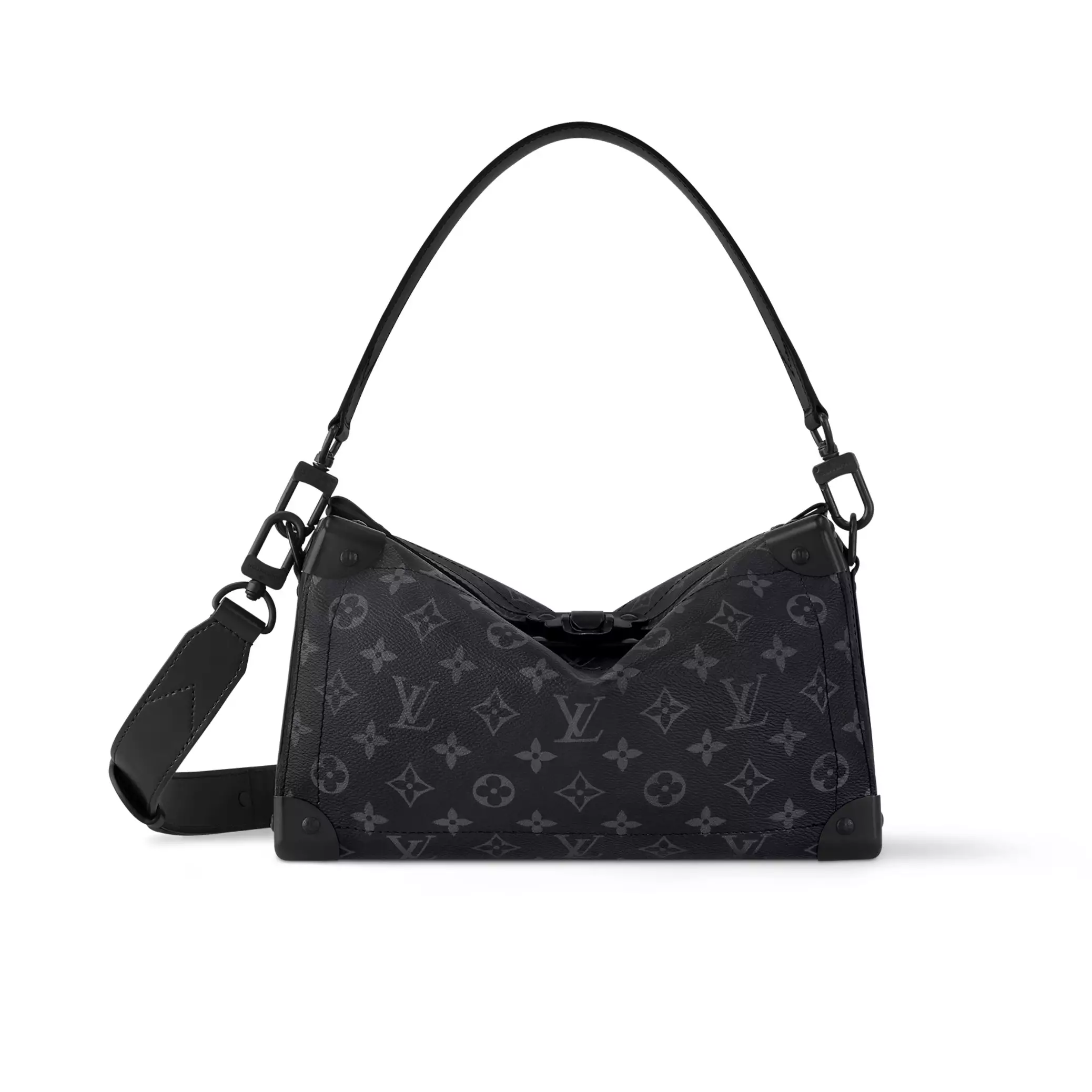 SOUL TRUNK EAST WEST BLACK MONOGRAM ECLIPSE CANVAS M11744 - LW441 DISCOVERY BACKPACK PM SKY BLUE MONOGRAM CANVAS