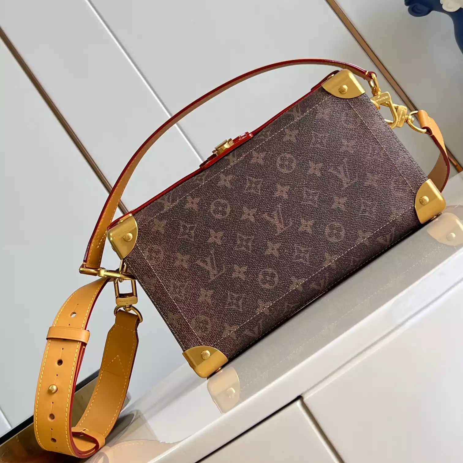 SOUL TRUNK EAST WEST MONOGRAM DUST CANVAS M11536 - LW440 DISCOVERY BACKPACK PM SKY BLUE MONOGRAM CANVAS