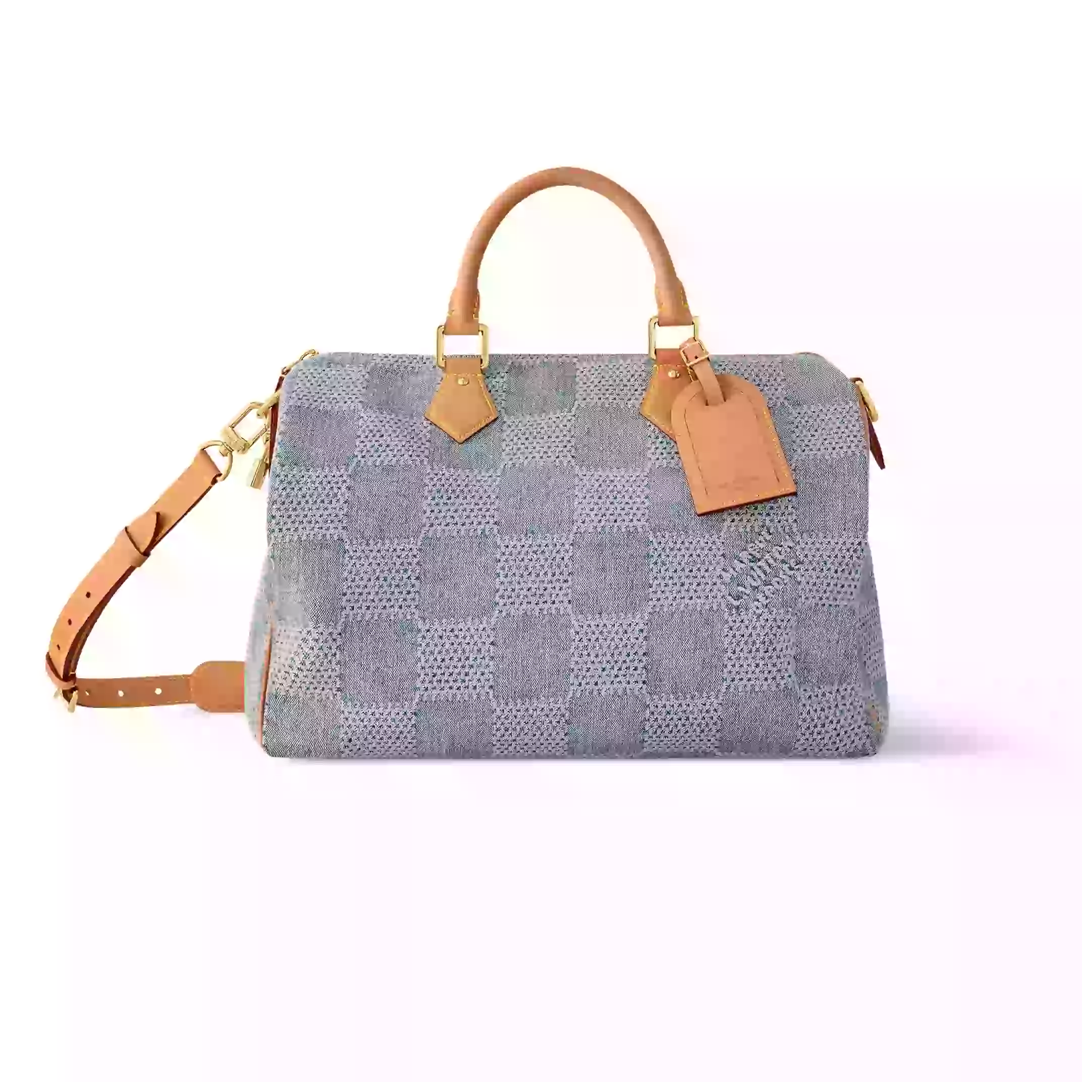 SPEEDY 40 BANDOULIERE BLUE DAMIER DENIM 3D N40701- LW377 DISCOVERY BACKPACK PM SKY BLUE MONOGRAM CANVAS