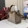 GUCCI PADLOCK GG CANVAS MEDIUM HANDBAG BROWN 2025 - BG105 GUCCI PADLOCK GG CANVAS MEDIUM HANDBAG BROWN 2025