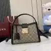 GUCCI PADLOCK GG CANVAS MEDIUM HANDBAG BLACK 2025 - BG106 GUCCI PADLOCK GG CANVAS MEDIUM HANDBAG BLACK 2025