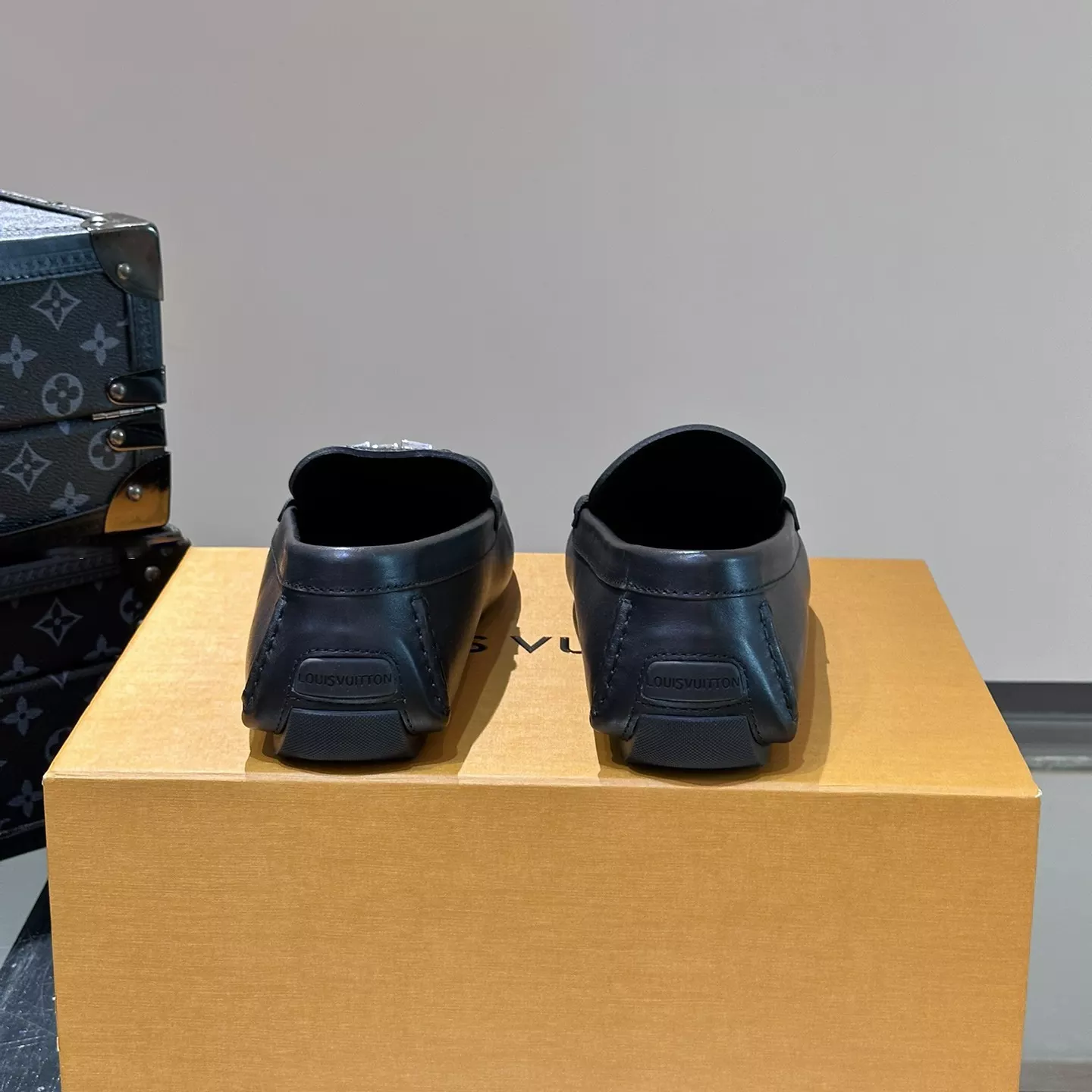 MONTE CARLO MOCASSIN IN BLACK - VL044