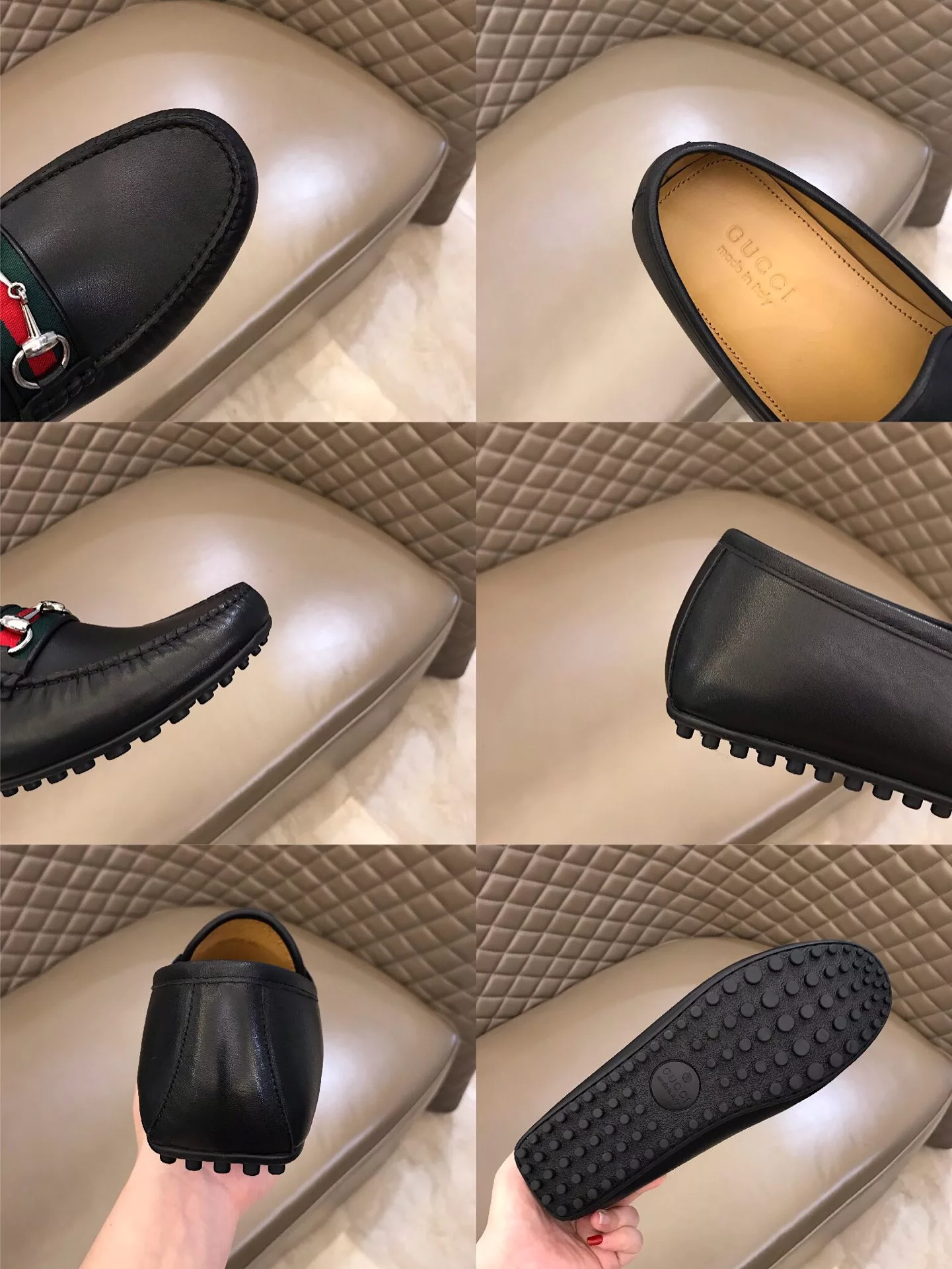 LEATHER DRIVER WITH WEB - GL119