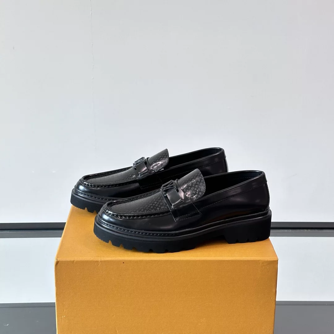 MAJOR LOAFERS BLACK LEATHER - VL046