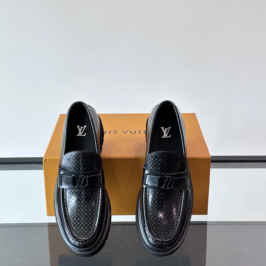 MAJOR LOAFERS BLACK LEATHER - VL046
