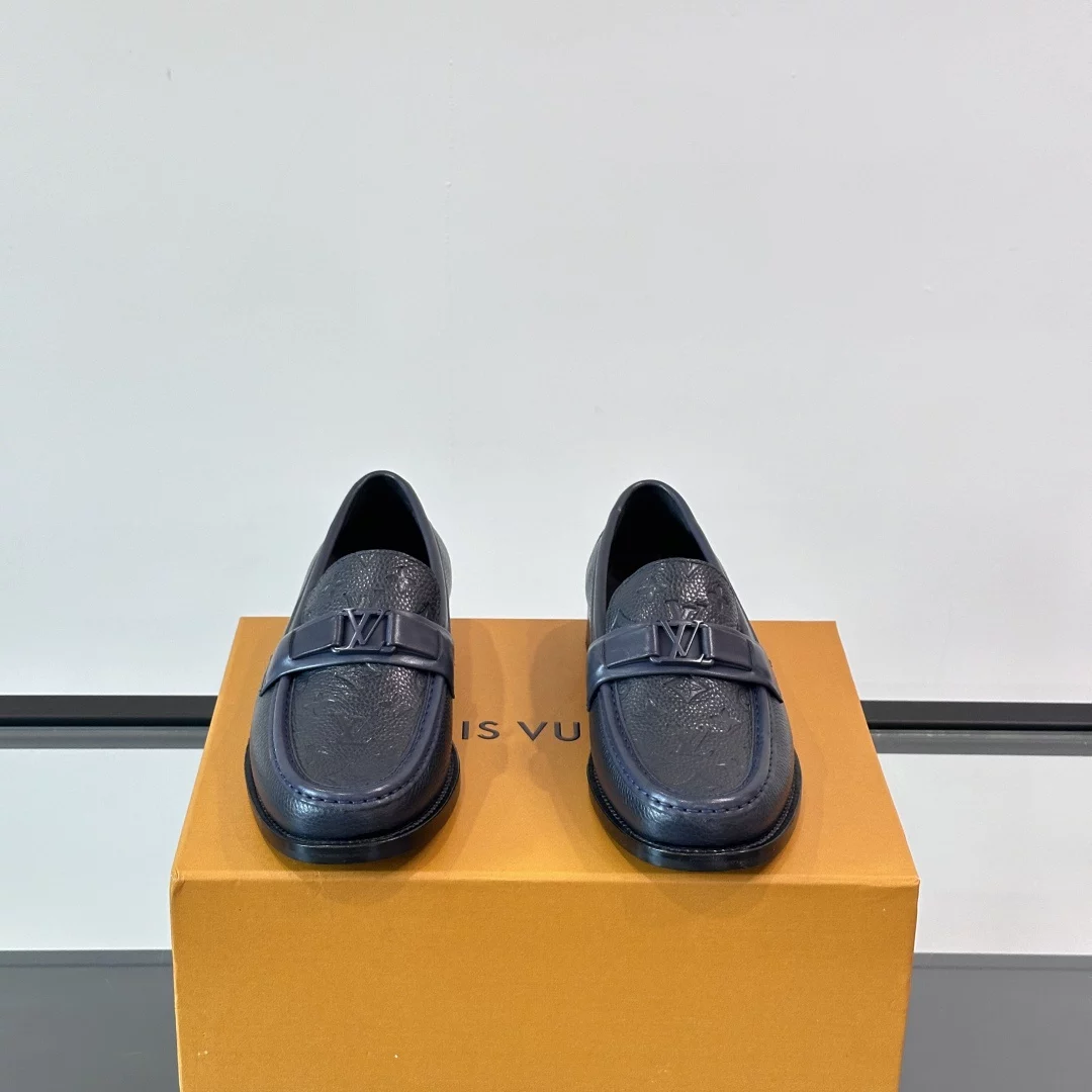 MAJOR LOAFERS IN NAVY BLUE - VL041