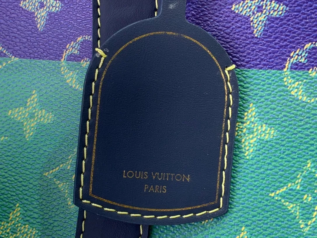 KEEPALL BANDOULIÈRE 50 LOUIS VUITTON HERITAGE - LW454 DISCOVERY BACKPACK PM SKY BLUE MONOGRAM CANVAS