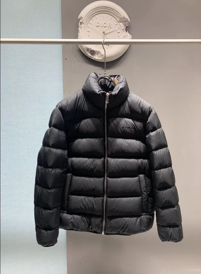 GUCCI Black Hooded Jacket - GCJ053
